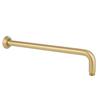 Kingsley Shower Arm - Brushed Brass