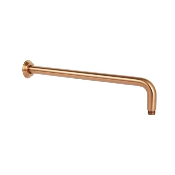 Kingsley Shower Arm - Brushed Copper