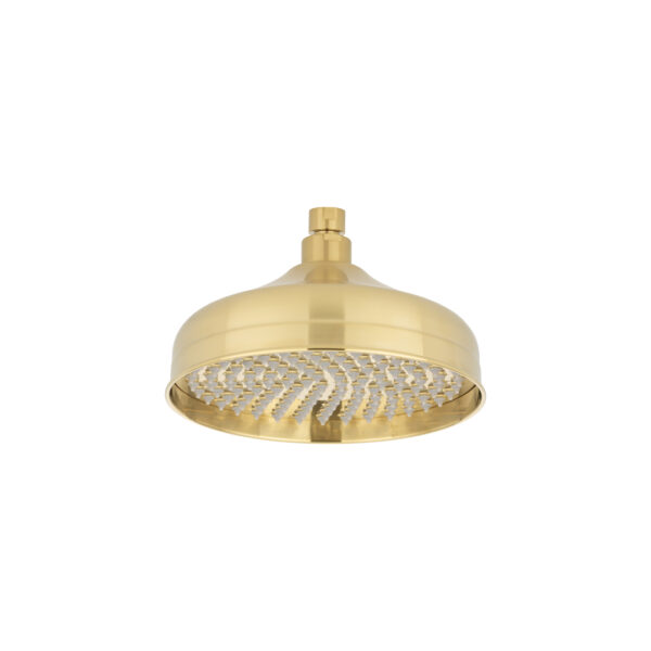 Kingsley Shower Head Round - Brushed Brass