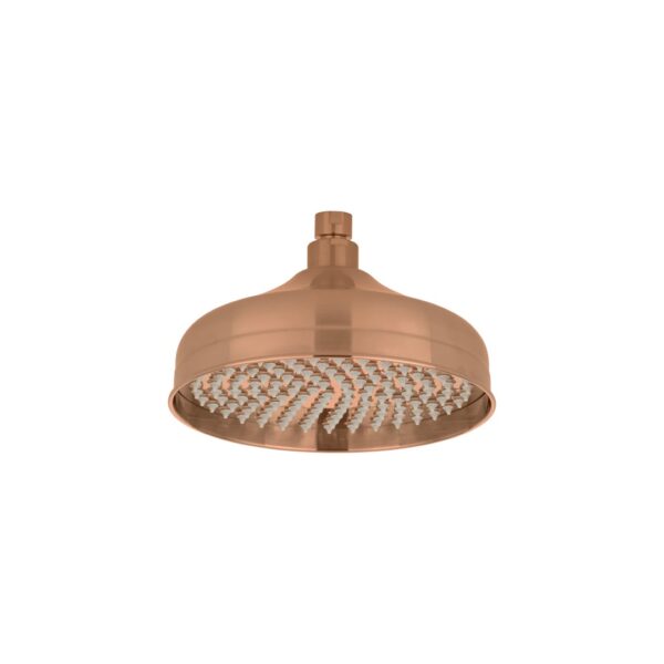 Kingsley Shower Head Round - Brushed Copper