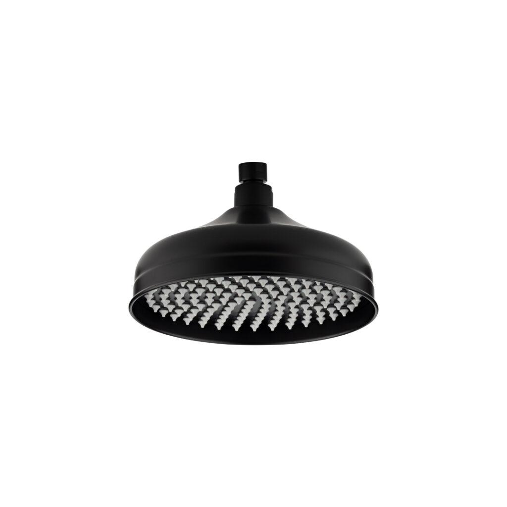 Kingsley Shower Head Round - Matte Black