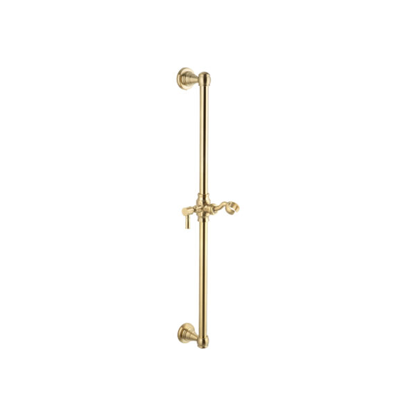 Kingsley Shower Rail - Brushed Brass