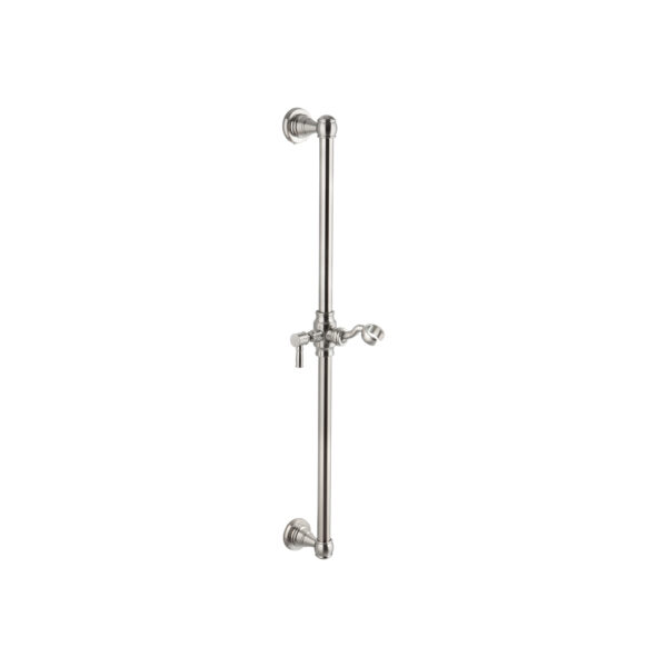 Kingsley Shower Rail - Brushed Nickel