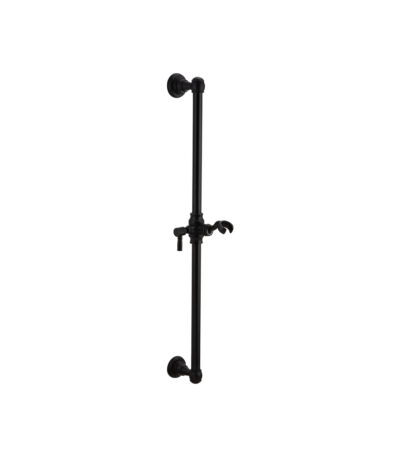 Kingsley Shower Rail - Matte Black