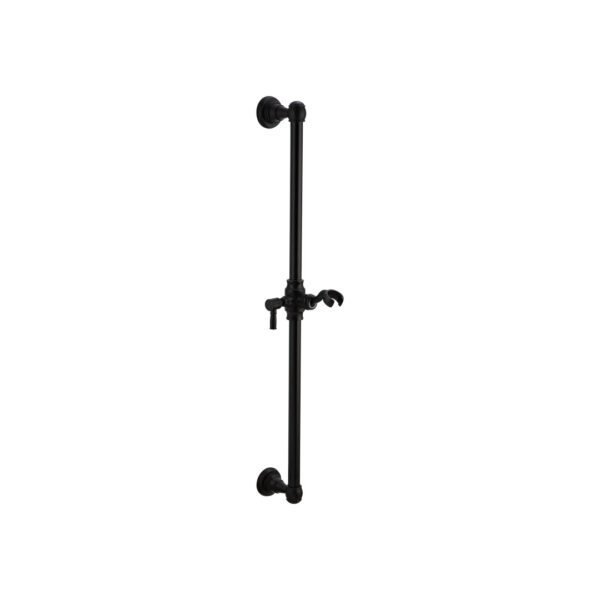 Kingsley Shower Rail - Matte Black