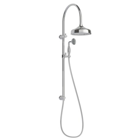 Kingsley Shower Rail Set - Chrome
