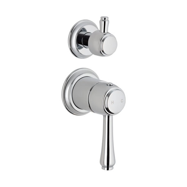 Kingsley Shower Top Diverter - Chrome
