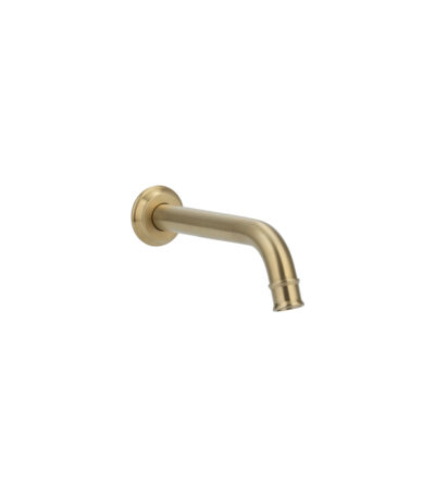 Kingsley Wall-Mounted Spout - Brushed Brass
