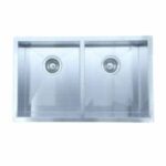 Kitchenware Stainless Steel Handmade Double Bowl Kitchen Sink - 737x450x200mm | C-2920 | C-2920