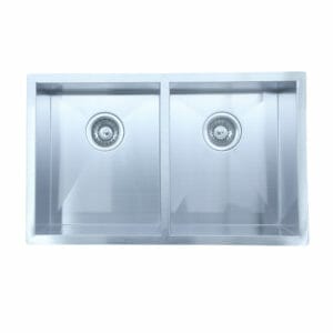 Kitchenware Stainless Steel Handmade Double Bowl Kitchen Sink - 737x450x200mm | C-2920 | C-2920