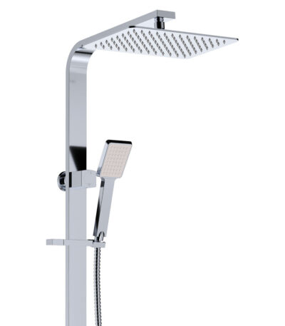 Koko Deluxe Twin Shower, Chrome