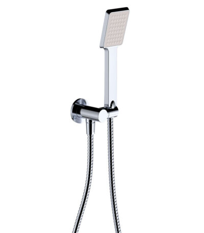 Koko Hand Shower, Round Plate, Chrome