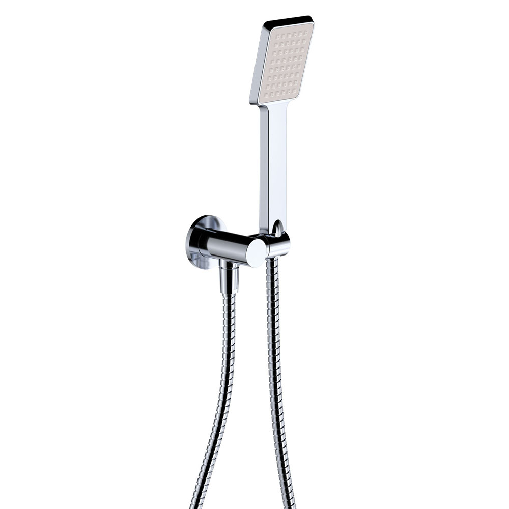 Koko Hand Shower, Round Plate, Chrome