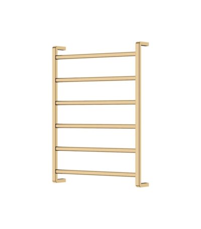 Koko Heated Towel Rail, 600 x 800mm, Urban Brass