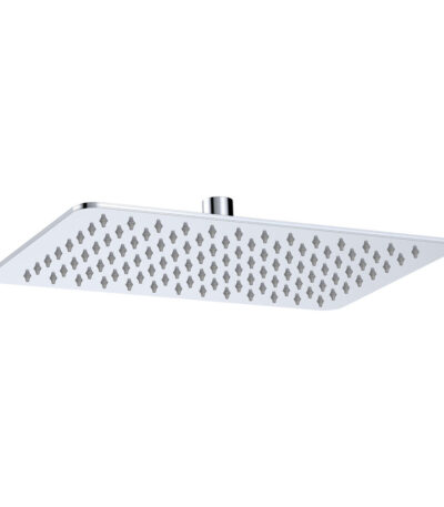 Koko Rectangular Shower Head, Chrome