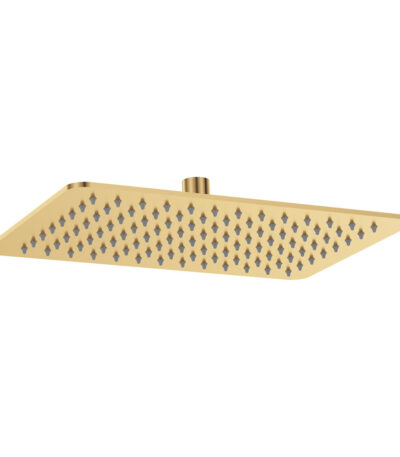 Koko Rectangular Shower Head, Urban Brass