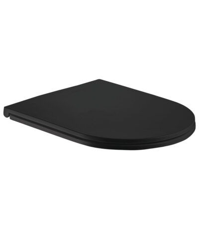Koko Slim Toilet Seat, Matte Black