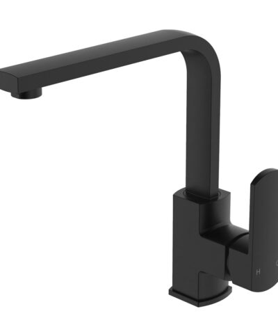 Koko Swivel Sink Mixer, Matte Black