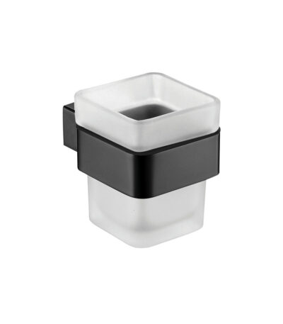 Koko Tumbler & Holder, Matte Black