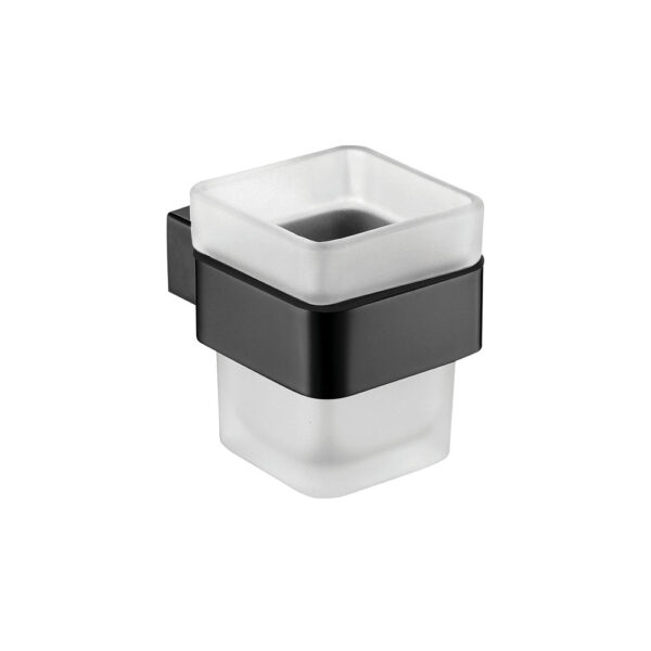 Koko Tumbler & Holder, Matte Black