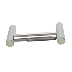 LAWSON SERIES SINGLE TOILET ROLL HOLDER - ROUND MOUNTING POLISHED STAINLESS STEEL METLAM ML6002PSS - Urban Designs Bathroom and Kitchen