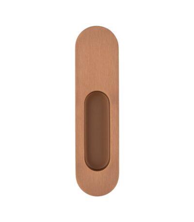 Leroy Sliding Door Dummy Pull - Brushed Copper