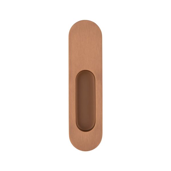Leroy Sliding Door Dummy Pull - Brushed Copper