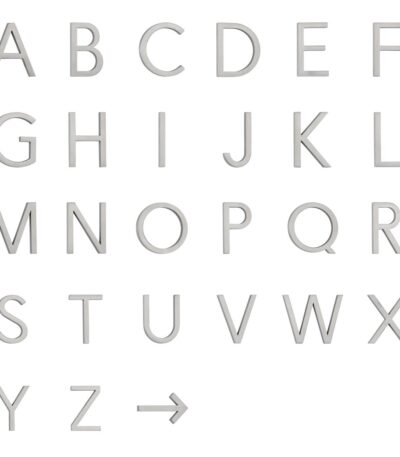 Lettering - Stainless Steel