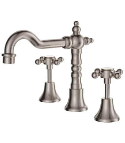 Lillian Basin Set, Brushed Nickel