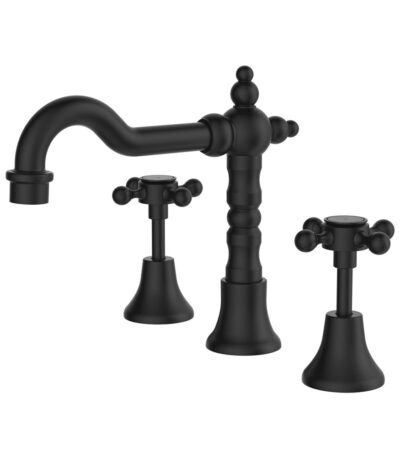 Lillian Basin Set, Matte Black