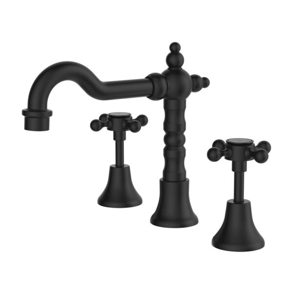 Lillian Basin Set, Matte Black