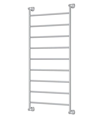 Lillian Heated Towel Rail, 600 x 1200mm, Chrome