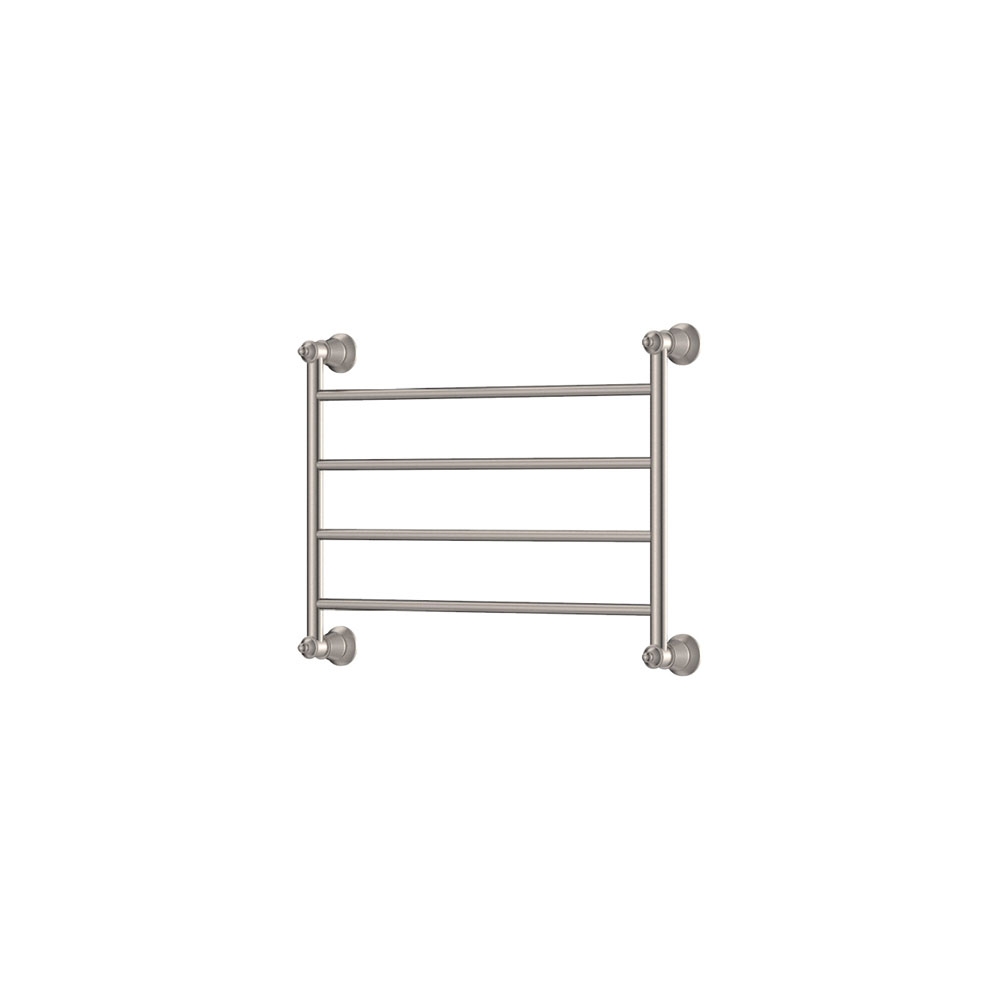Lillian Heated Towel Rail, 600 x 450mm, Brushed Nickel