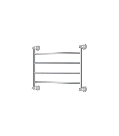 Lillian Heated Towel Rail, 600 x 450mm, Chrome