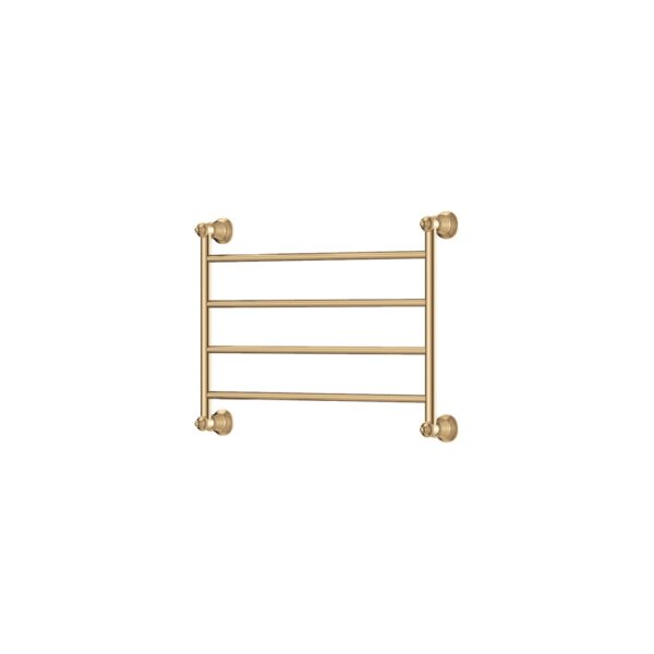 Lillian Heated Towel Rail, 600 x 450mm, Urban Brass