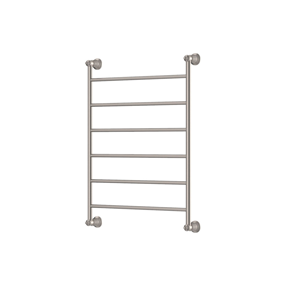 Lillian Heated Towel Rail, 600 x 800mm, Brushed Nickel