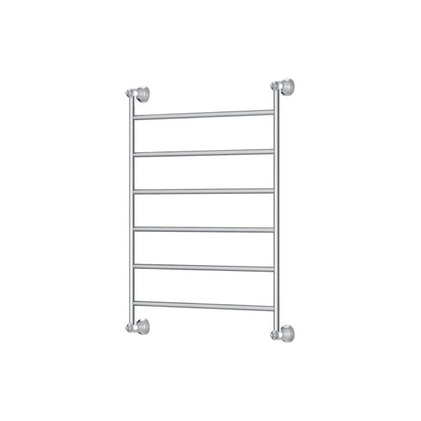 Lillian Heated Towel Rail, 600 x 800mm, Chrome