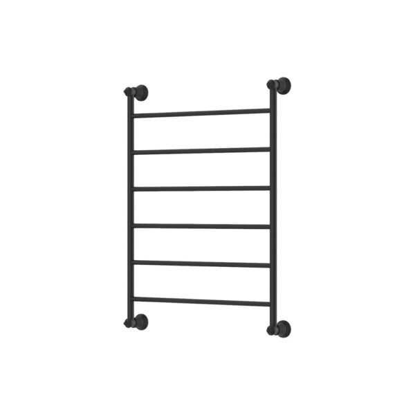 Lillian Heated Towel Rail, 600 x 800mm, Matte Black