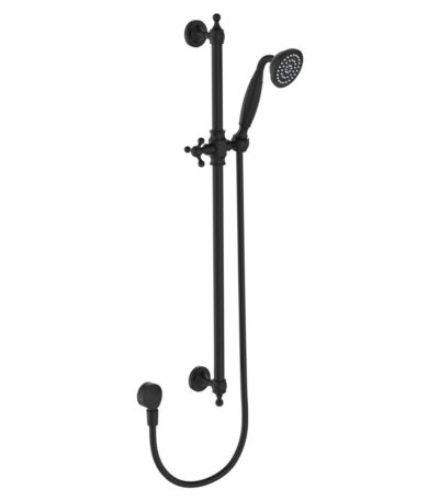 Lillian Rail Shower, Matte Black