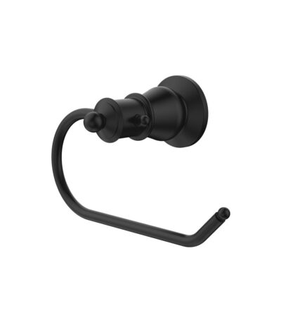 Lillian Toilet Roll Holder, Matte Black