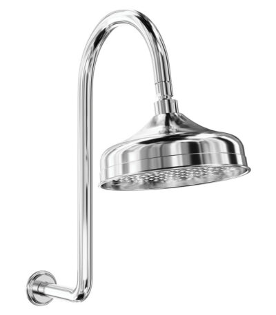 Lillian Wall Arm Shower Set, Chrome