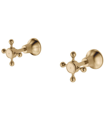 Lillian Wall Top Assemblies, Urban Brass