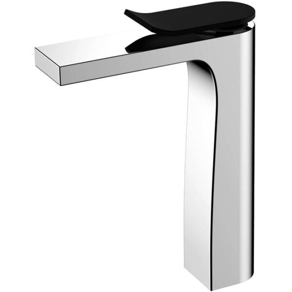 Lincoln Tall Basin Mixer, Mixed Finish