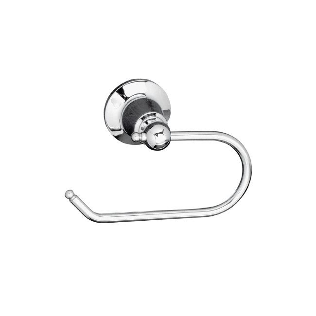 LINKWARE NR8004L NOOSA TOILET ROLL HOLDER WITHOUT FLAP CHROME AND COLOURED - Urban Designs Bathroom and Kitchen