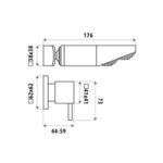 LINKWARE P8651B LAUREN SHOWER SET CHROME - Urban Designs Bathroom and Kitchen
