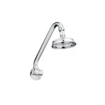 LINKWARE R159F GOOSENECK SHOWER ARM & HEAD CHROME - Urban Designs Bathroom and Kitchen