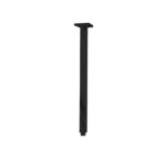 LINKWARE R35 SQUARE CEILING ARM CHROME / MATTE BLACK - Urban Designs Bathroom and Kitchen