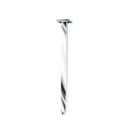LINKWARE R35 SQUARE CEILING ARM CHROME / MATTE BLACK - Urban Designs Bathroom and Kitchen