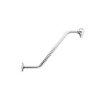LINKWARE R351B WALL 450mm UPSWEPT SHOWER ARM CHROME - Urban Designs Bathroom and Kitchen