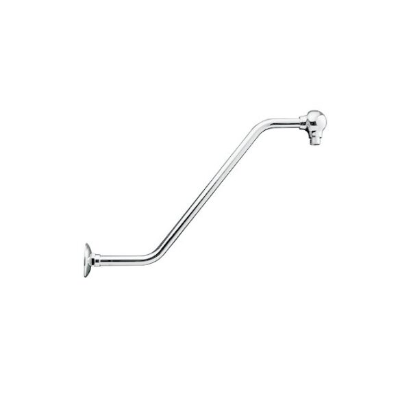 LINKWARE R351B WALL 450mm UPSWEPT SHOWER ARM CHROME - Urban Designs Bathroom and Kitchen